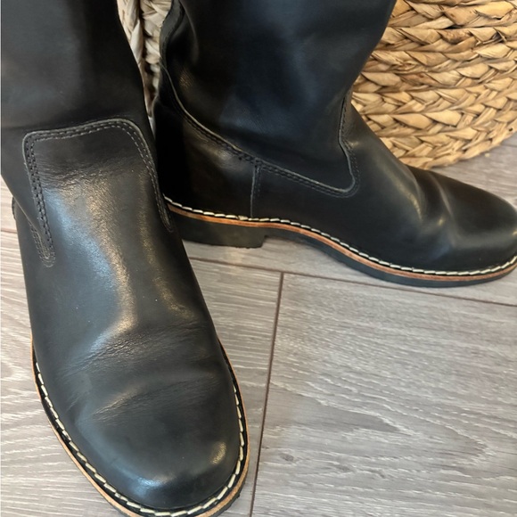 Roots Leather Riding Boots - Picture 3 of 9